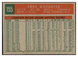 1959 Topps Baseball #155 Enos Slaughter Yankees EX-MT 465971
