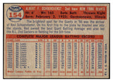 1957 Topps Baseball #154 Red Schoendienst Giants EX+/EX-MT 465999