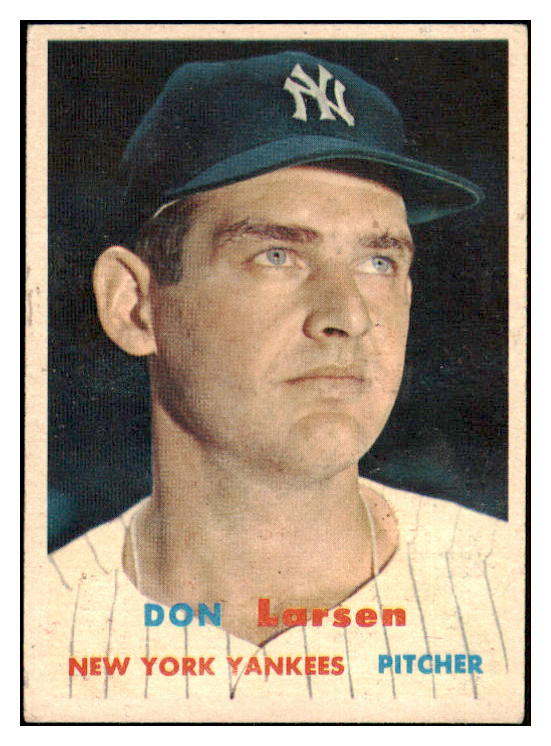 1957 Topps Baseball #175 Don Larsen Yankees VG-EX 466007
