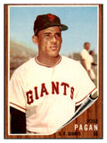 1962 Topps Baseball #565 Jose Pagan Giants GD-VG 466048