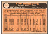 1966 Topps Baseball #299 Lou Burdette Angels EX-MT 466050