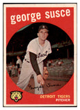 1959 Topps Baseball #511 George Susce Tigers EX 466052