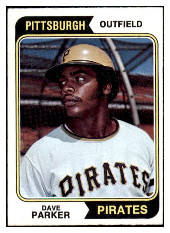 1974 Topps Baseball #252 Dave Parker Pirates EX-MT 466056