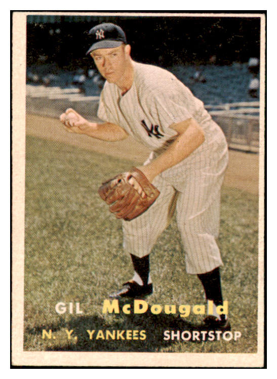 1957 Topps Baseball #200 Gil McDougald Yankees VG-EX 466068