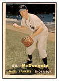 1957 Topps Baseball #200 Gil McDougald Yankees VG-EX 466068