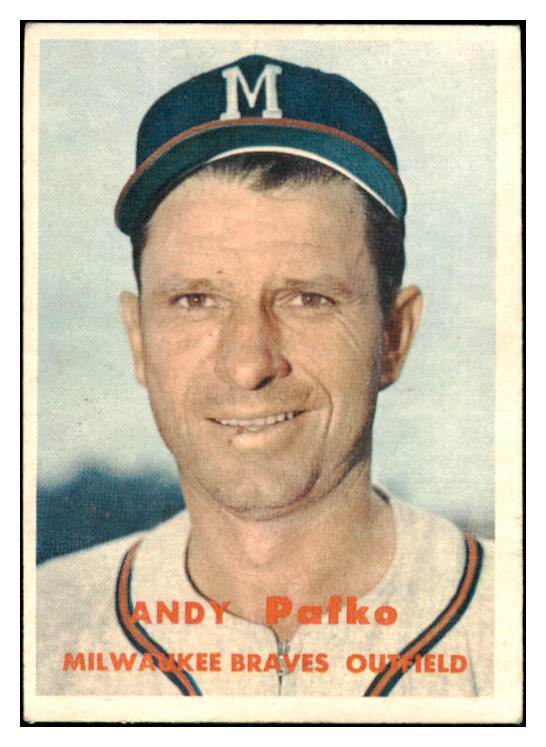 1957 Topps Baseball #143 Andy Pafko Braves VG-EX 466074