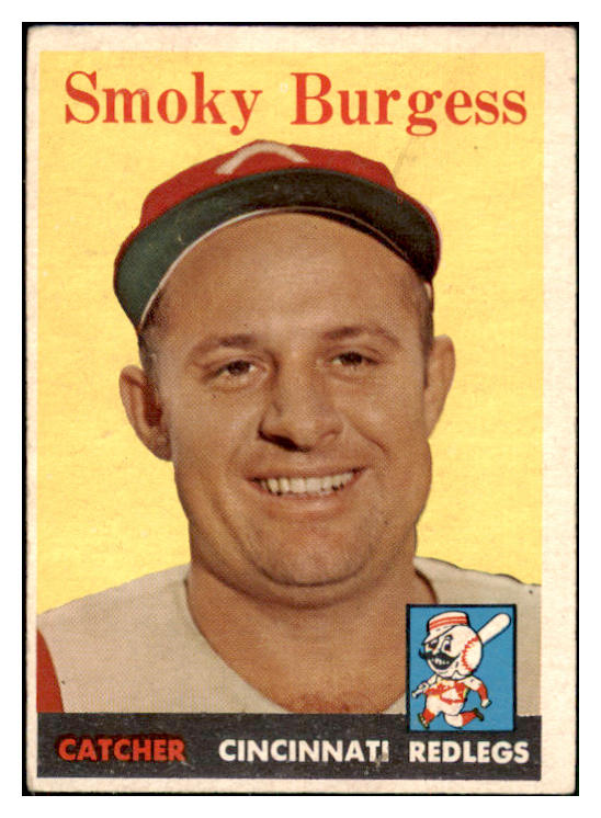 1958 Topps Baseball #049 Smoky Burgess Reds VG 466092