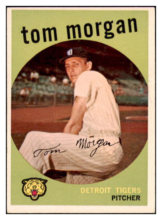 1959 Topps Baseball #545 Tom Morgan Tigers EX-MT 466106