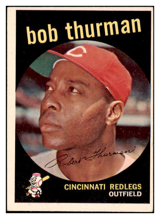 1959 Topps Baseball #541 Bob Thurman Reds EX 466112