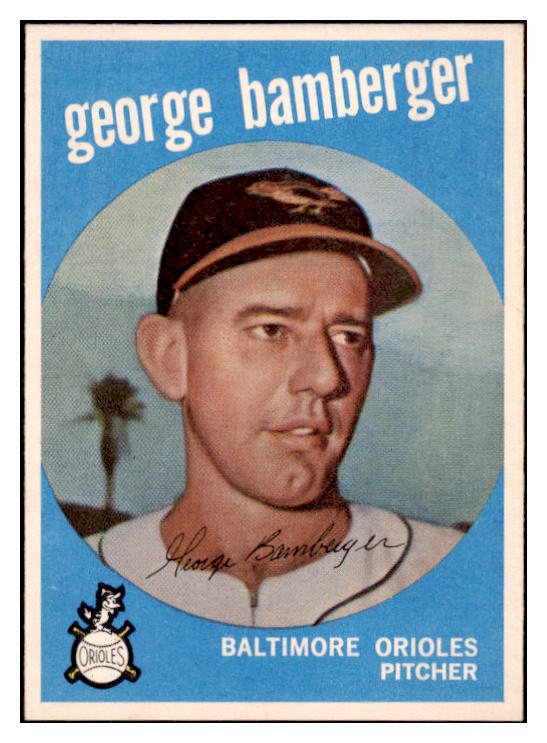 1959 Topps Baseball #529 George Bamberger Orioles NR-MT 466114
