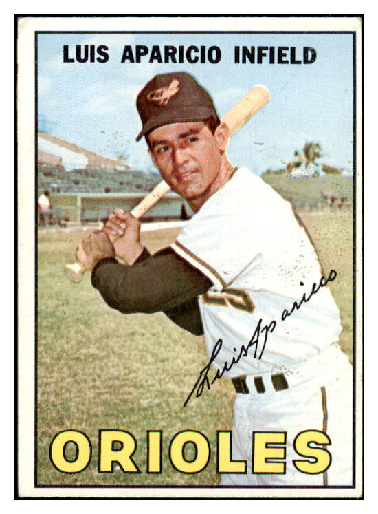 1967 Topps Baseball #060 Luis Aparicio Orioles VG-EX 466119