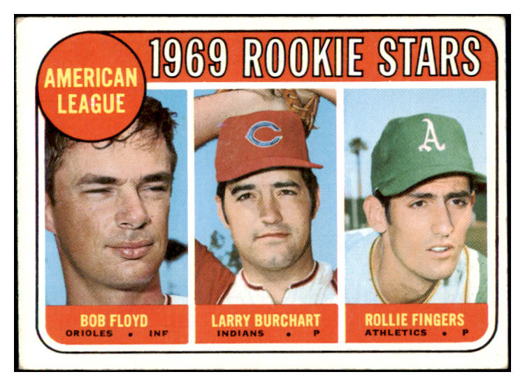 1969 Topps Baseball #597 Rollie Fingers A's VG-EX 466196