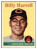 1958 Topps Baseball #443 Billy Harrell Indians VG-EX 466212