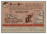 1958 Topps Baseball #446 Carroll Hardy Indians VG-EX 466213
