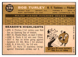 1960 Topps Baseball #270 Bob Turley Yankees GD-VG 466230