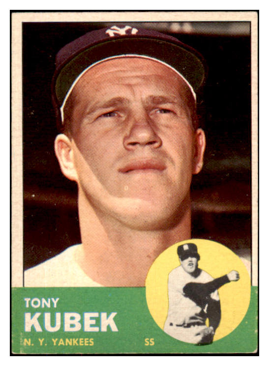 1963 Topps Baseball #020 Tony Kubek Yankees EX 466265