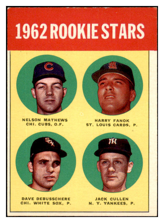 1963 Topps Baseball #054 Dave DeBusschere White Sox EX-MT Variation 466272