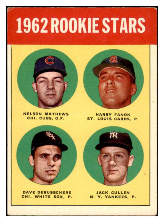 1963 Topps Baseball #054 Dave DeBusschere White Sox VG-EX Variation 466274