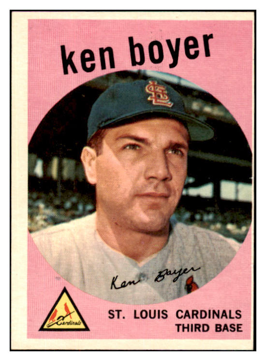 1959 Topps Baseball #325 Ken Boyer Cardinals VG-EX 466294