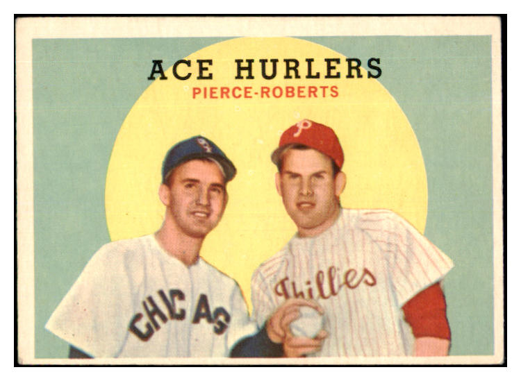 1959 Topps Baseball #156 Robin Roberts Billy Pierce VG-EX 466301