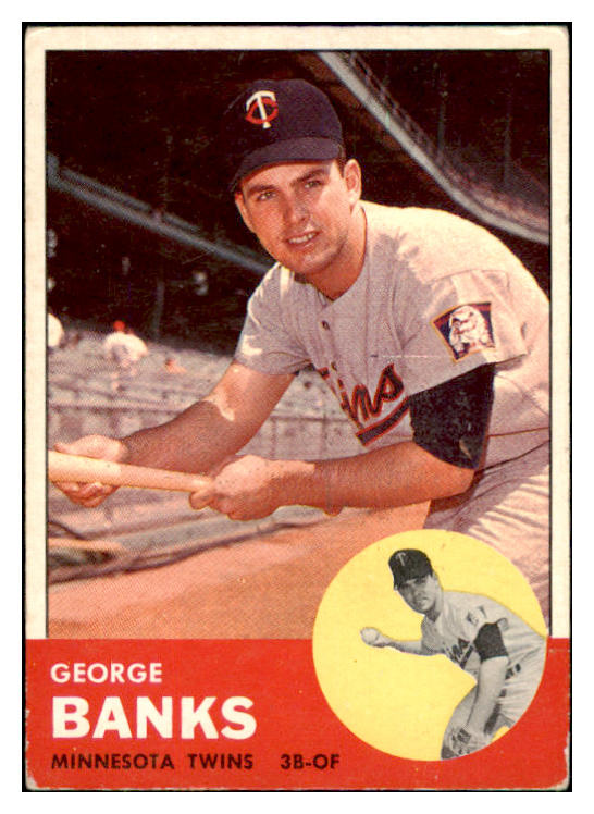 1963 Topps Baseball #564 George Banks Twins VG-EX 466316