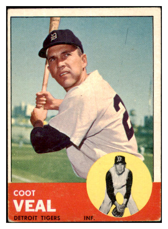 1963 Topps Baseball #573 Coot Veal Tigers VG-EX 466318
