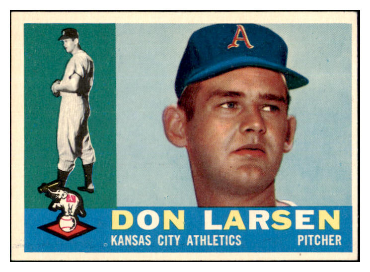 1960 Topps Baseball #353 Don Larsen A's EX-MT 466347
