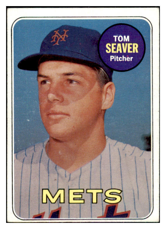 1969 Topps Baseball #480 Tom Seaver Mets EX 466381
