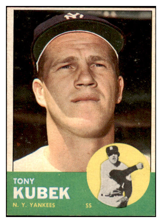 1963 Topps Baseball #020 Tony Kubek Yankees EX-MT 466405