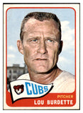 1965 Topps Baseball #064 Lou Burdette Cubs VG-EX 466429