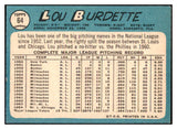 1965 Topps Baseball #064 Lou Burdette Cubs VG-EX 466429
