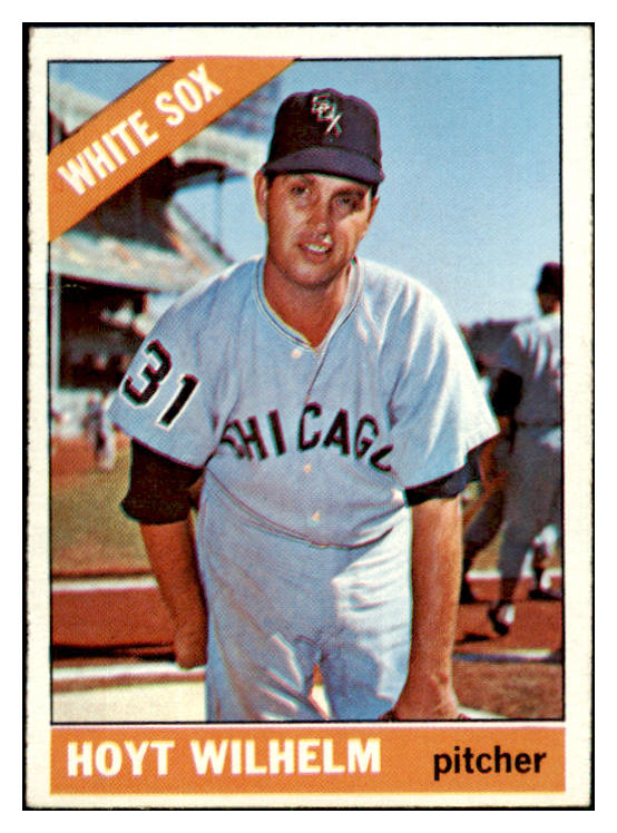 1966 Topps Baseball #510 Hoyt Wilhelm White Sox EX 466442