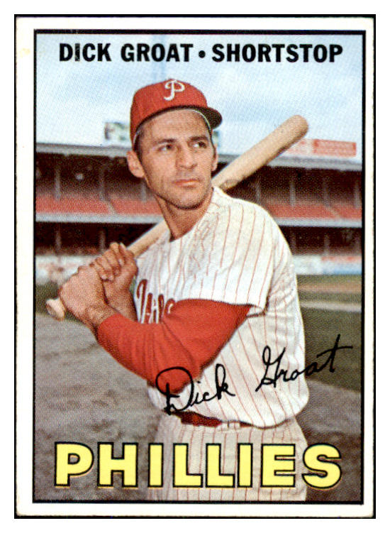 1967 Topps Baseball #205 Dick Groat Phillies VG-EX 466451