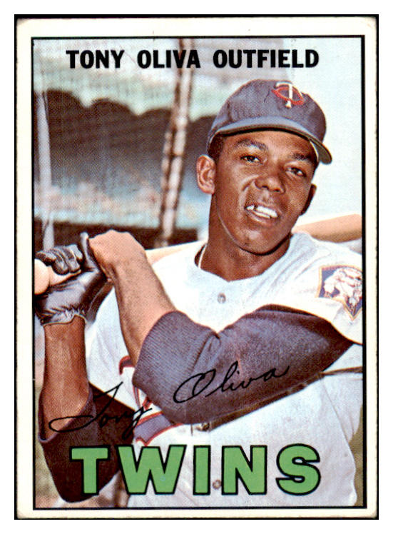 1967 Topps Baseball #050 Tony Oliva Twins VG-EX 466476