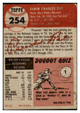 1953 Topps Baseball #254 Preacher Roe Dodgers FR-GD 466578
