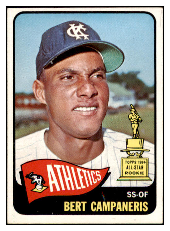 1965 Topps Baseball #266 Bert Campaneris A's EX-MT 466614