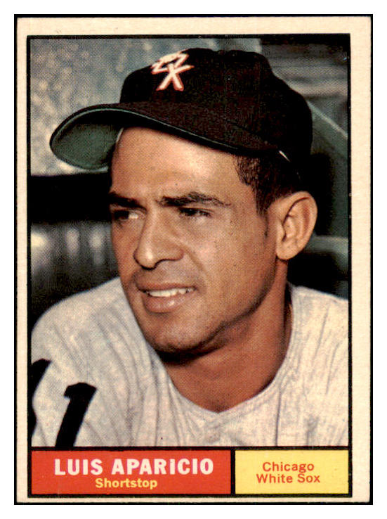 1961 Topps Baseball #440 Luis Aparicio White Sox EX-MT 466669