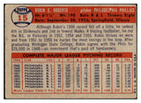 1957 Topps Baseball #015 Robin Roberts Phillies VG-EX 466673