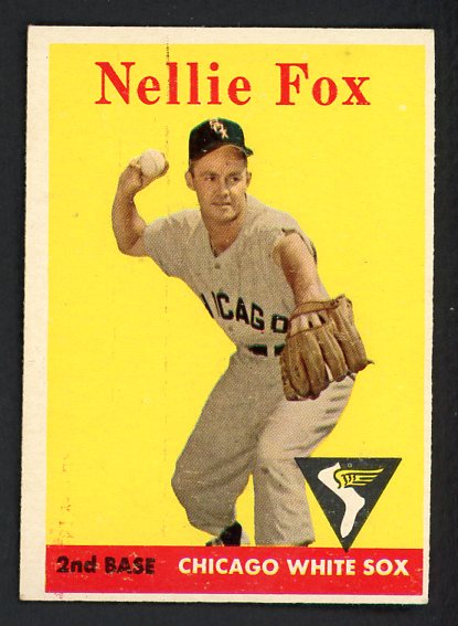 1958 Topps Baseball #400 Nellie Fox White Sox VG-EX 466680