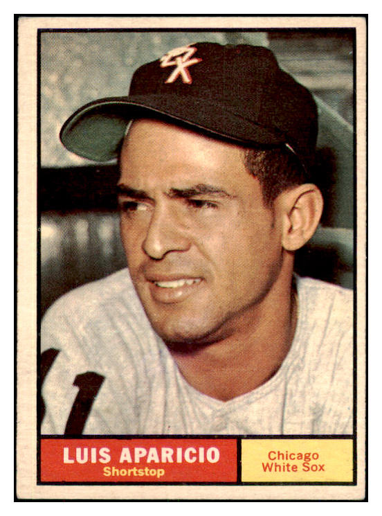 1961 Topps Baseball #440 Luis Aparicio White Sox EX 466688