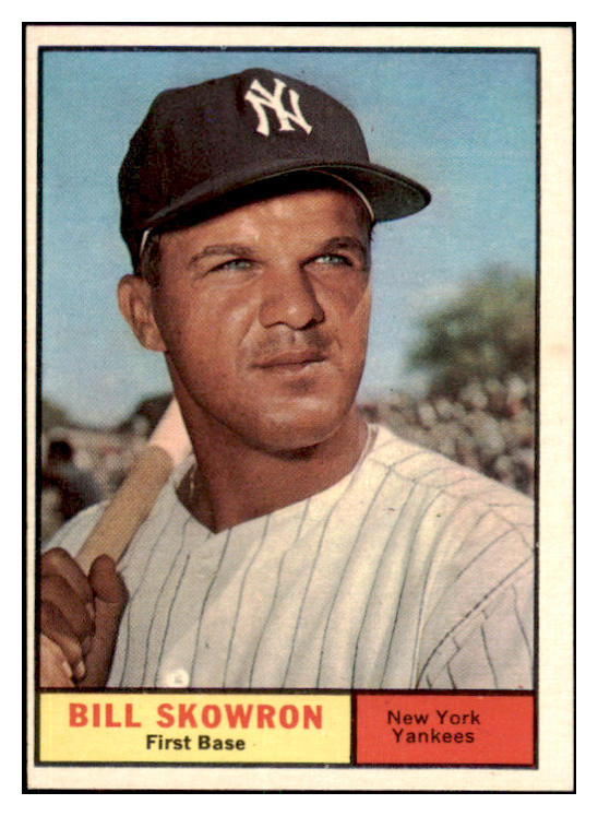 1961 Topps Baseball #371 Bill Skowron Yankees EX-MT 466697