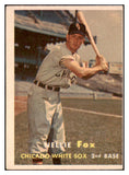 1957 Topps Baseball #038 Nellie Fox White Sox VG-EX 466717