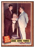 1962 Topps Baseball #136 Babe Ruth Yankees EX 466743