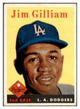 1958 Topps Baseball #215 Jim Gilliam Dodgers VG-EX 466896