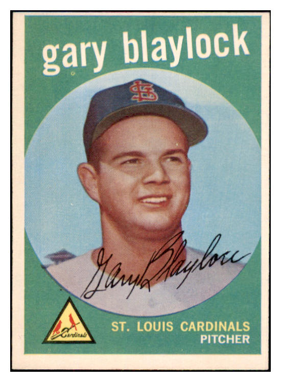 1959 Topps Baseball #539 Gary Blaylock Cardinals EX-MT 466900