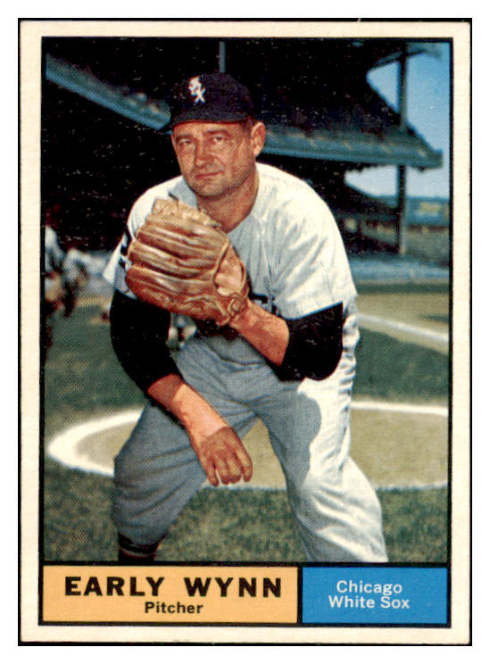 1961 Topps Baseball #455 Early Wynn White Sox NR-MT 466920