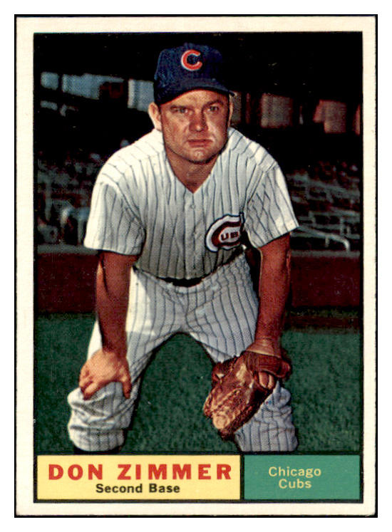 1961 Topps Baseball #493 Don Zimmer Cubs NR-MT 466923