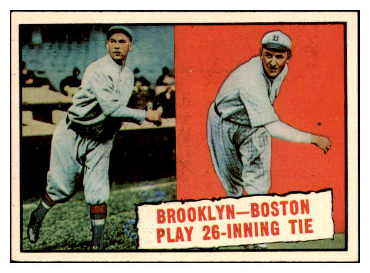 1961 Topps Baseball #403 Brooklyn Boston EX-MT 466927