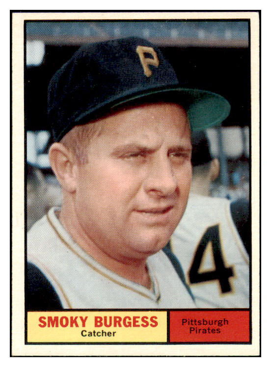 1961 Topps Baseball #461 Smoky Burgess Pirates EX-MT 466933