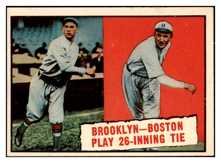 1961 Topps Baseball #403 Brooklyn Boston EX-MT 466936
